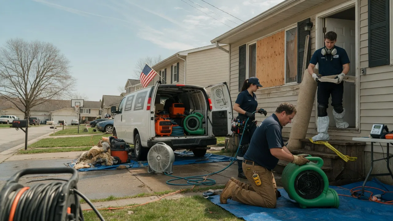 Water Damage Restoration in Hampton, MN near me